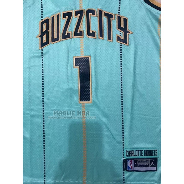 Maglia
 LaMelo Ball NO 1 Bambino
 Charlotte Hornets Citta
 2020-21 Verde
